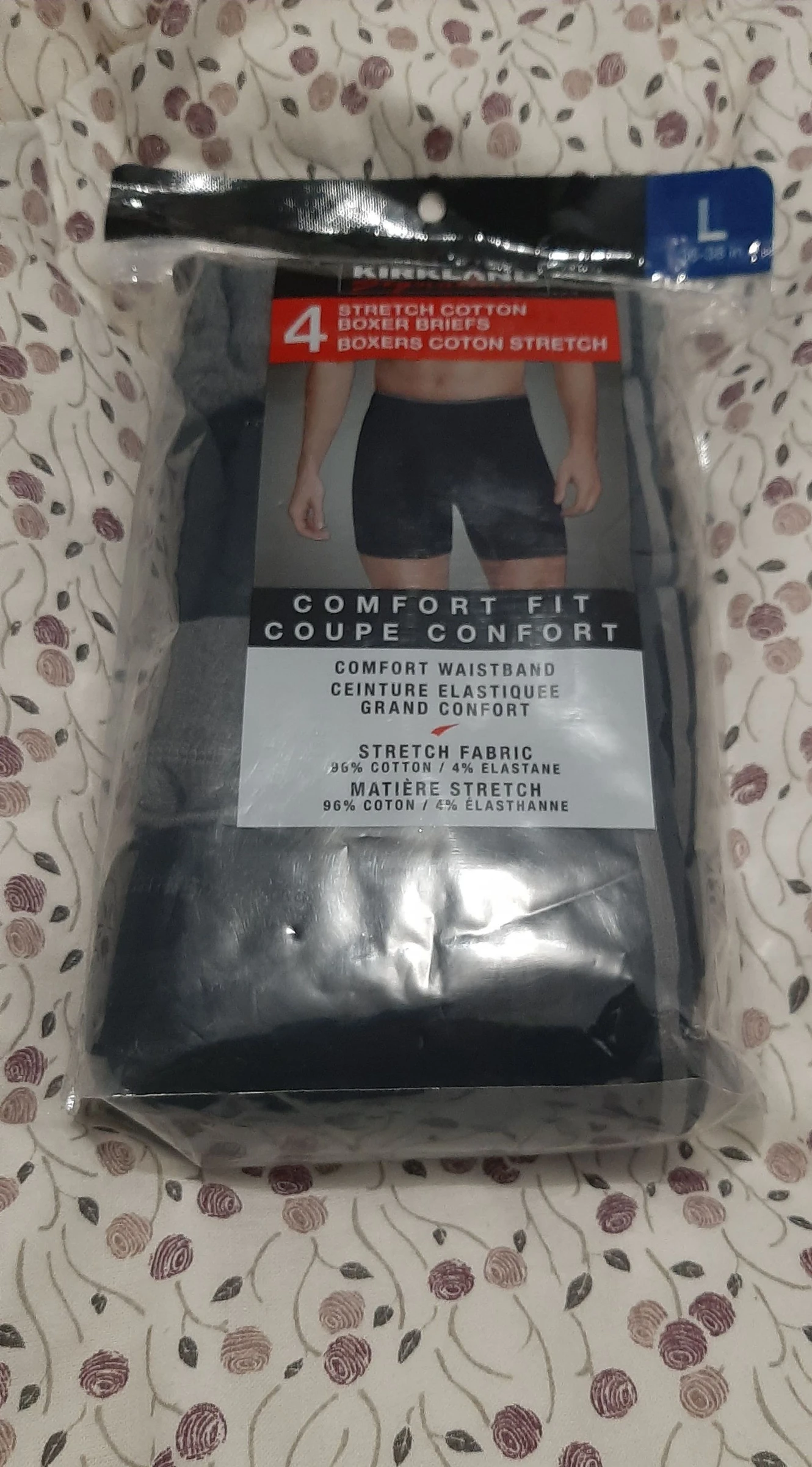 Pack bóxer de algodón talla L